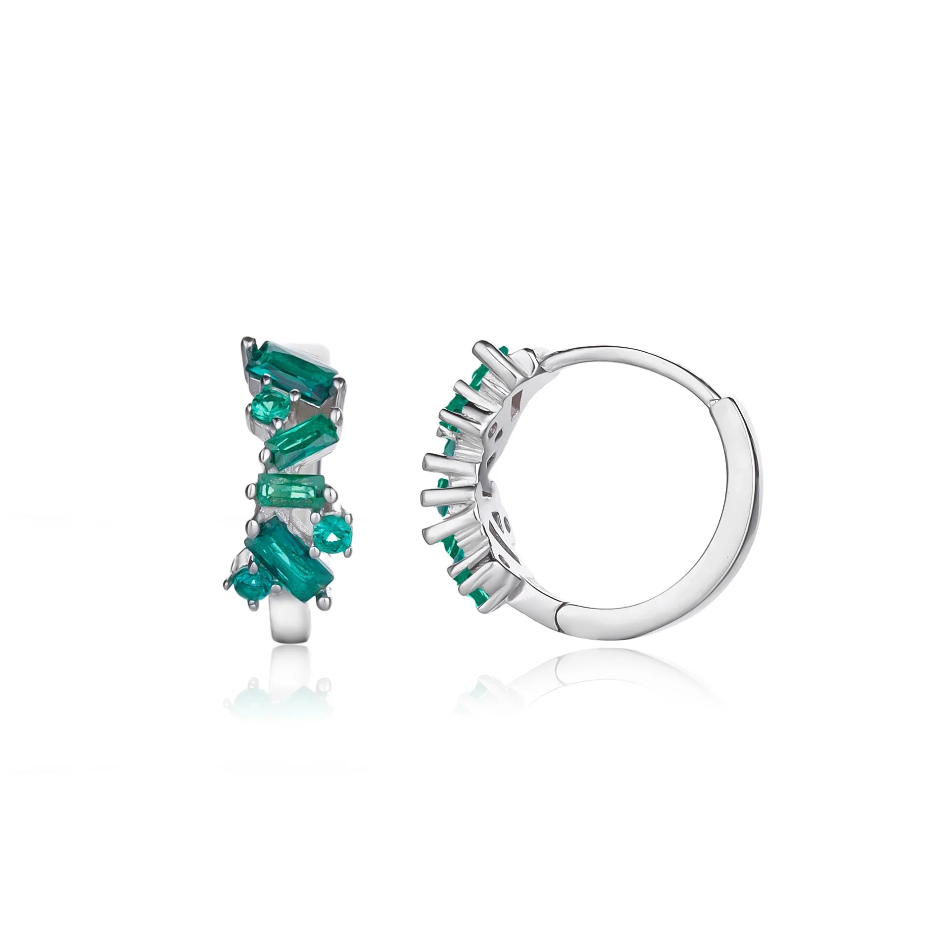 עגילי חישוק כסף 925 – טרנד יומיומי נצחי - | Kalimira Jewelry | תכשיטי כסף Kalimira | إكسسوارات فضة Kalimira