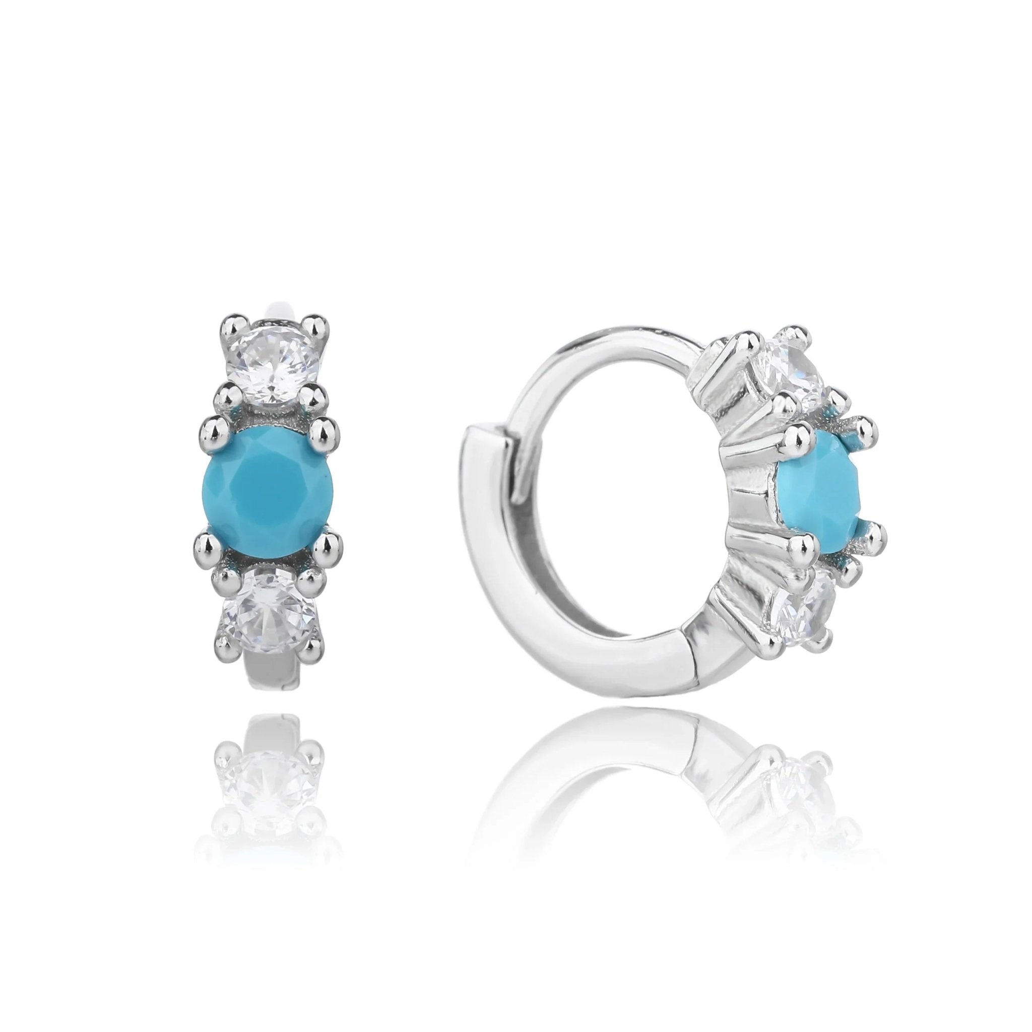 עגילי חישוק כסף 925 – טרנד יומיומי נצחי - | Kalimira Jewelry | תכשיטי כסף Kalimira | إكسسوارات فضة Kalimira