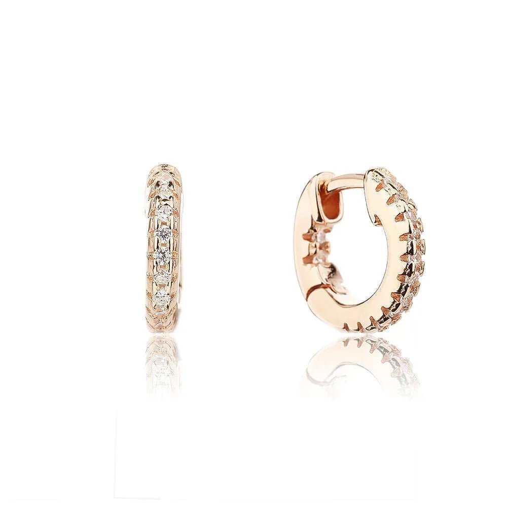 עגילי חישוק כסף 925 – טרנד יומיומי נצחי - | Kalimira Jewelry | תכשיטי כסף Kalimira | إكسسوارات فضة Kalimira