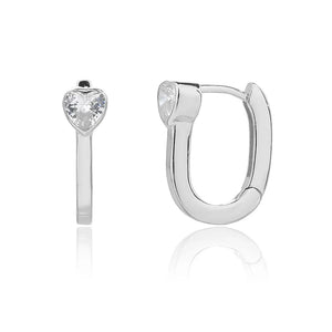 עגילי חישוק כסף 925 – טרנד יומיומי נצחי - | Kalimira Jewelry | תכשיטי כסף Kalimira | إكسسوارات فضة Kalimira