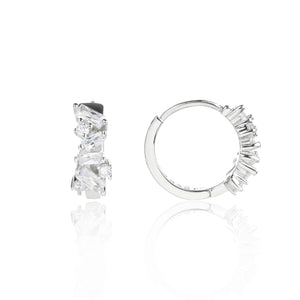 עגילי חישוק כסף 925 – טרנד יומיומי נצחי - | Kalimira Jewelry | תכשיטי כסף Kalimira | إكسسوارات فضة Kalimira