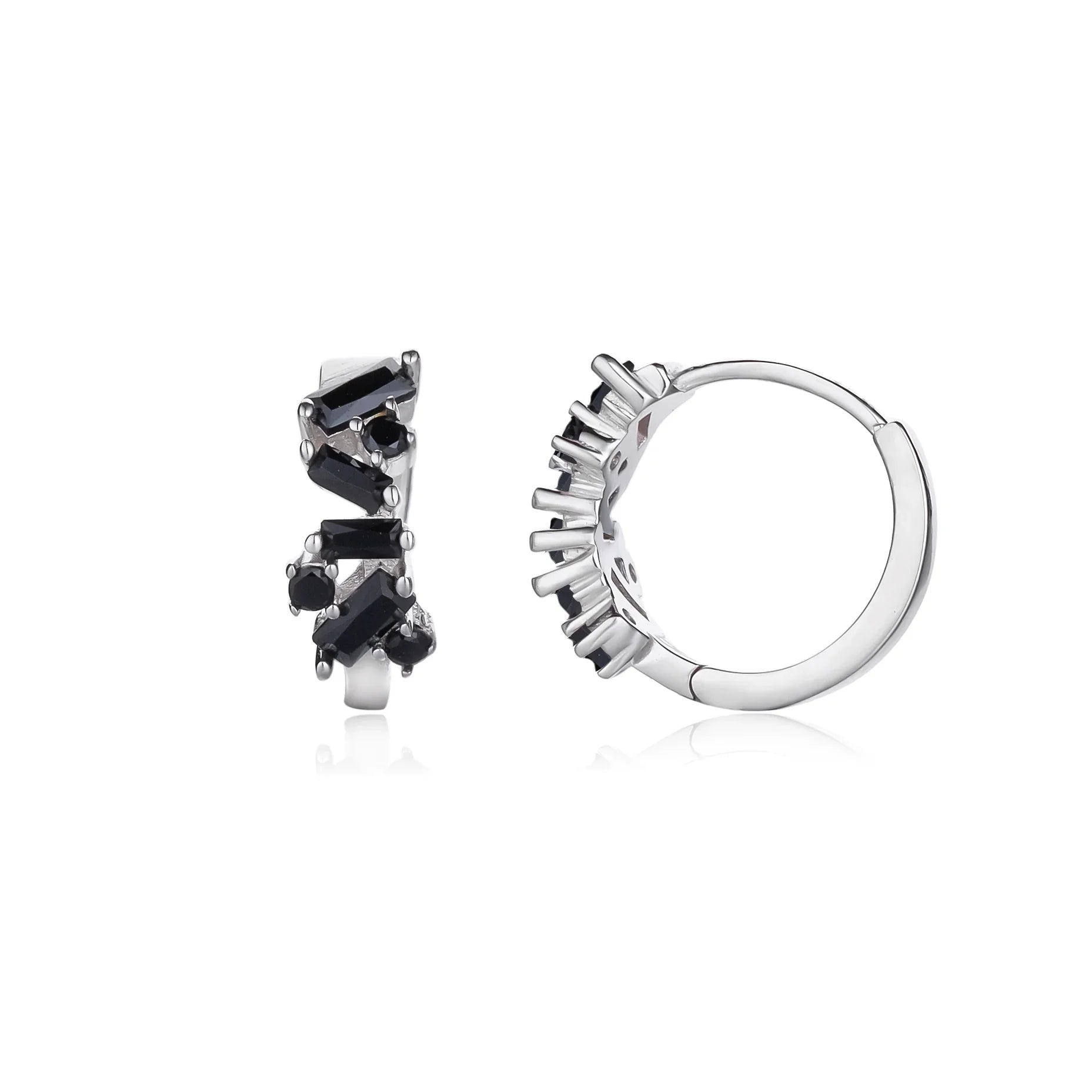 עגילי חישוק כסף 925 – טרנד יומיומי נצחי - | Kalimira Jewelry | תכשיטי כסף Kalimira | إكسسوارات فضة Kalimira