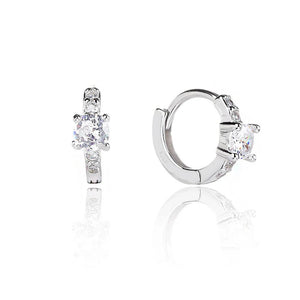 עגילי חישוק כסף 925 – טרנד יומיומי נצחי - | Kalimira Jewelry | תכשיטי כסף Kalimira | إكسسوارات فضة Kalimira