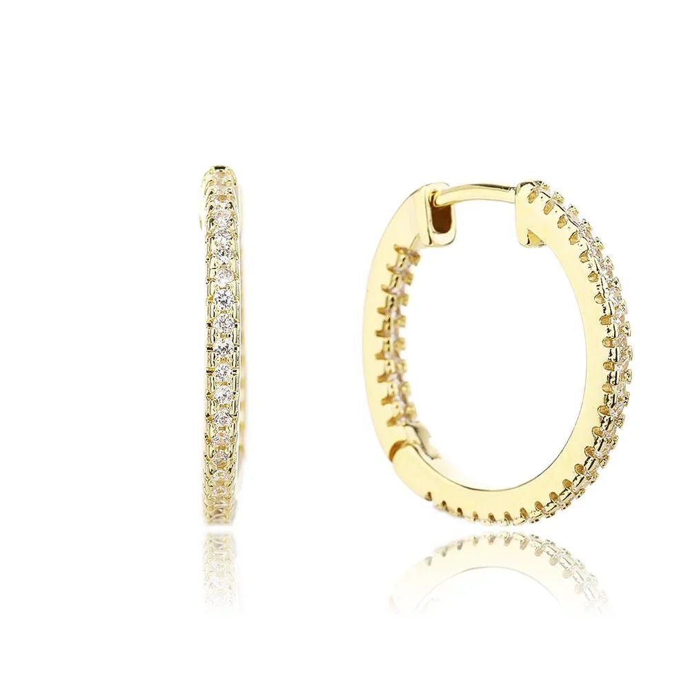 עגילי חישוק כסף 925 – טרנד יומיומי נצחי - | Kalimira Jewelry | תכשיטי כסף Kalimira | إكسسوارات فضة Kalimira