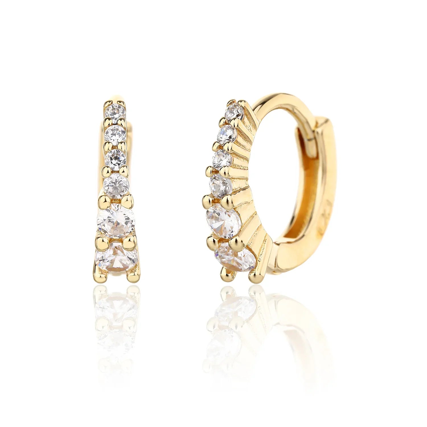 עגילי חישוק כסף 925 – טרנד יומיומי נצחי - | Kalimira Jewelry | תכשיטי כסף Kalimira | إكسسوارات فضة Kalimira