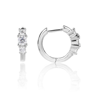 עגילי חישוק כסף 925 – טרנד יומיומי נצחי - | Kalimira Jewelry | תכשיטי כסף Kalimira | إكسسوارات فضة Kalimira