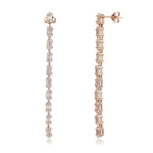 עגילי ערב כסף 925 משובצים – יוקרה לאירועים - | Kalimira Jewelry | תכשיטי כסף Kalimira | إكسسوارات فضة Kalimira