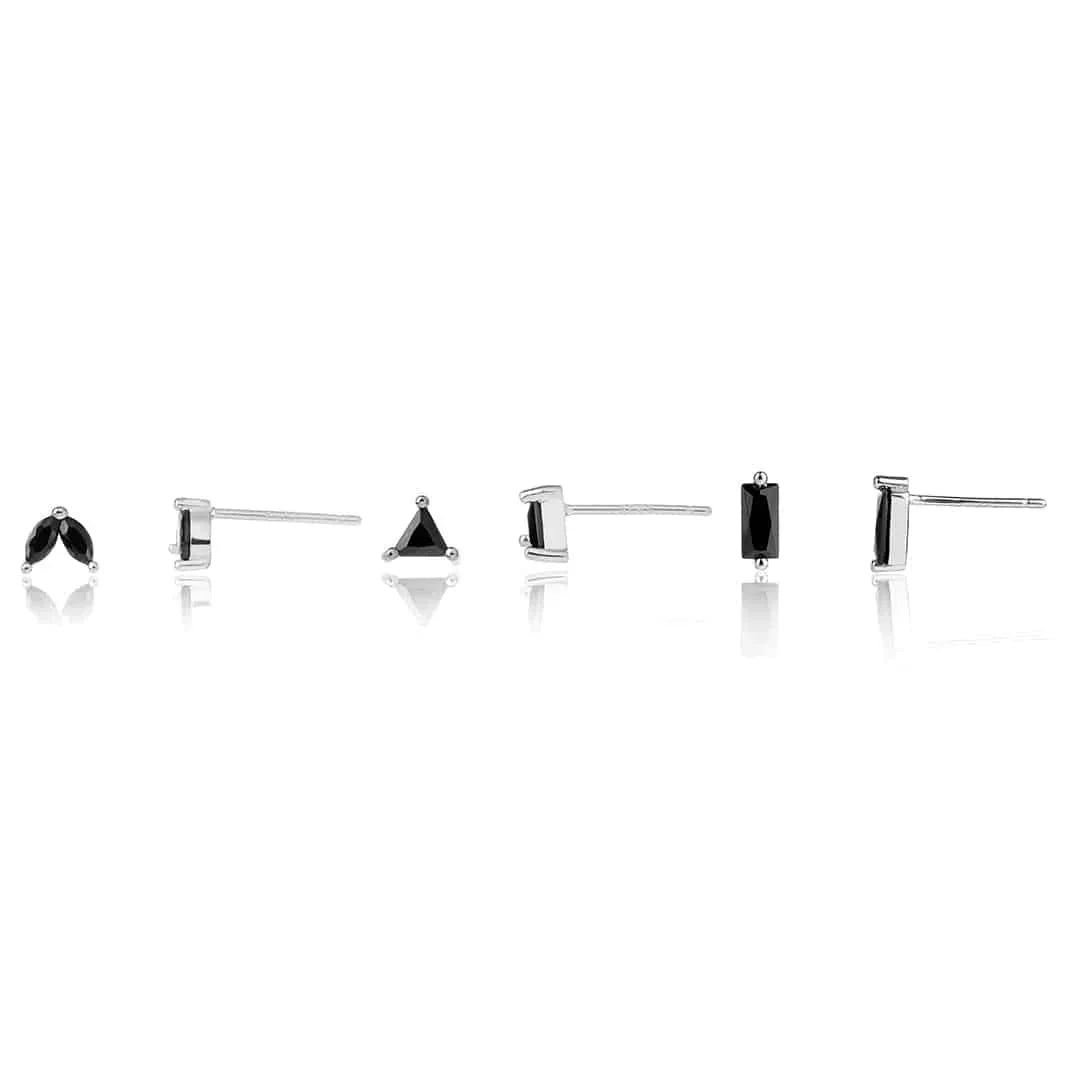 עגילי כסף 925 צמודים – מראה קלאסי ועדין - | Kalimira Jewelry | תכשיטי כסף Kalimira | إكسسوارات فضة Kalimira