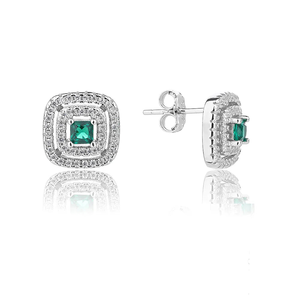 עגילי כסף 925 צמודים – מראה קלאסי ועדין - | Kalimira Jewelry | תכשיטי כסף Kalimira | إكسسوارات فضة Kalimira