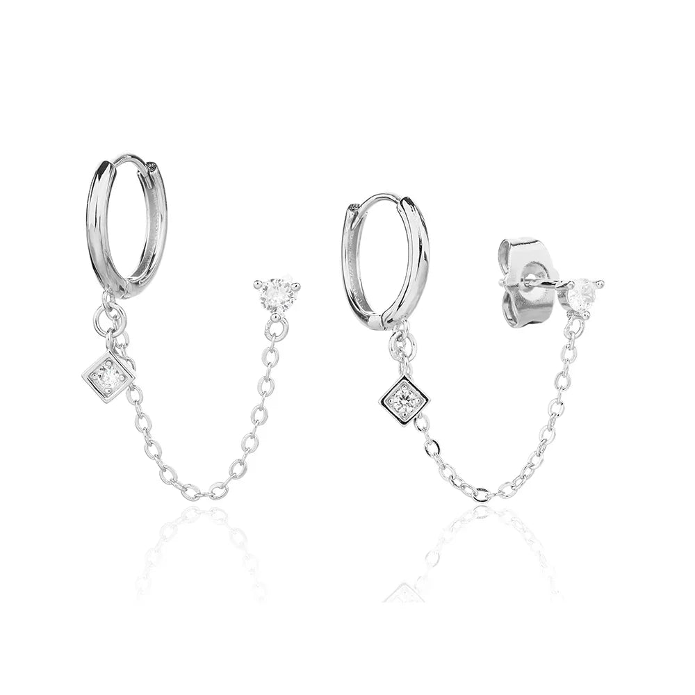 עגילי כסף 925 נופלים – אלגנטיות מתוחכמת - | Kalimira Jewelry | תכשיטי כסף Kalimira | إكسسوارات فضة Kalimira