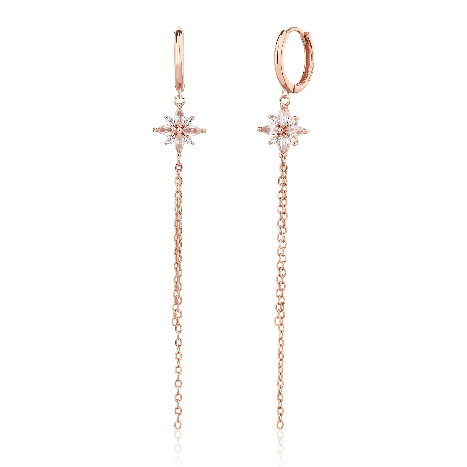 עגילי כסף 925 נופלים – אלגנטיות מתוחכמת - | Kalimira Jewelry | תכשיטי כסף Kalimira | إكسسوارات فضة Kalimira