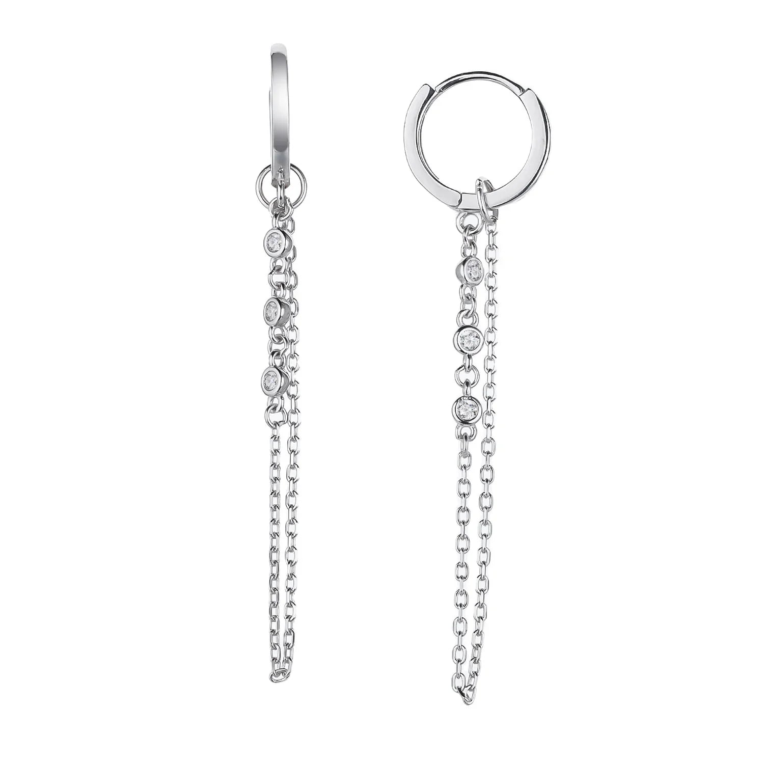 עגילי כסף 925 נופלים – אלגנטיות מתוחכמת - | Kalimira Jewelry | תכשיטי כסף Kalimira | إكسسوارات فضة Kalimira