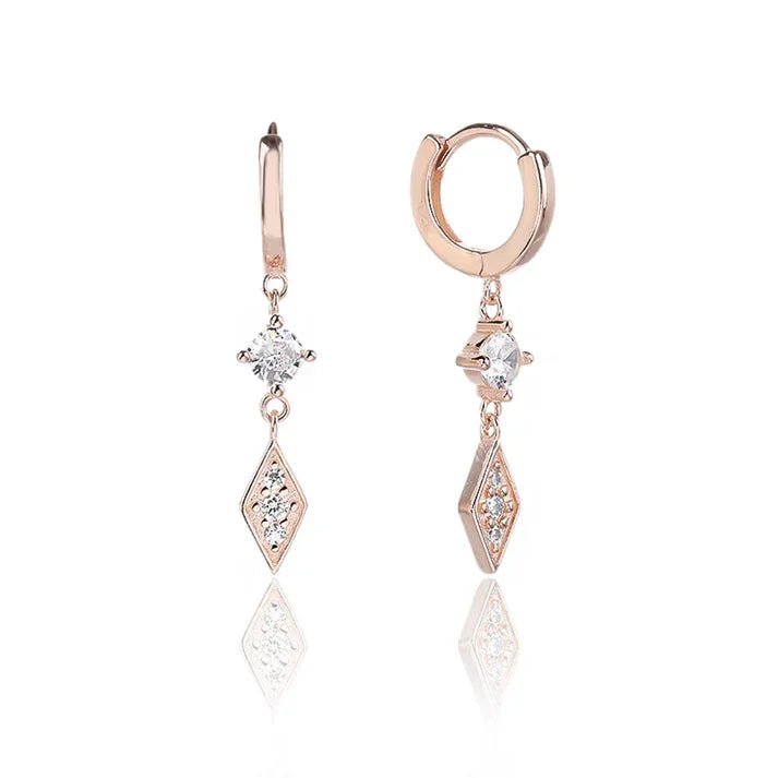 עגילי כסף 925 נופלים – אלגנטיות מתוחכמת - | Kalimira Jewelry | תכשיטי כסף Kalimira | إكسسوارات فضة Kalimira