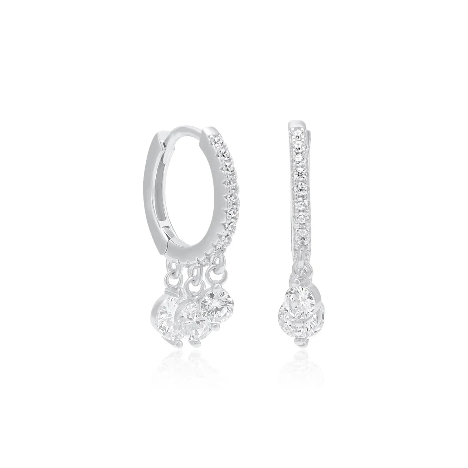 עגילי כסף 925 נופלים – אלגנטיות מתוחכמת - | Kalimira Jewelry | תכשיטי כסף Kalimira | إكسسوارات فضة Kalimira