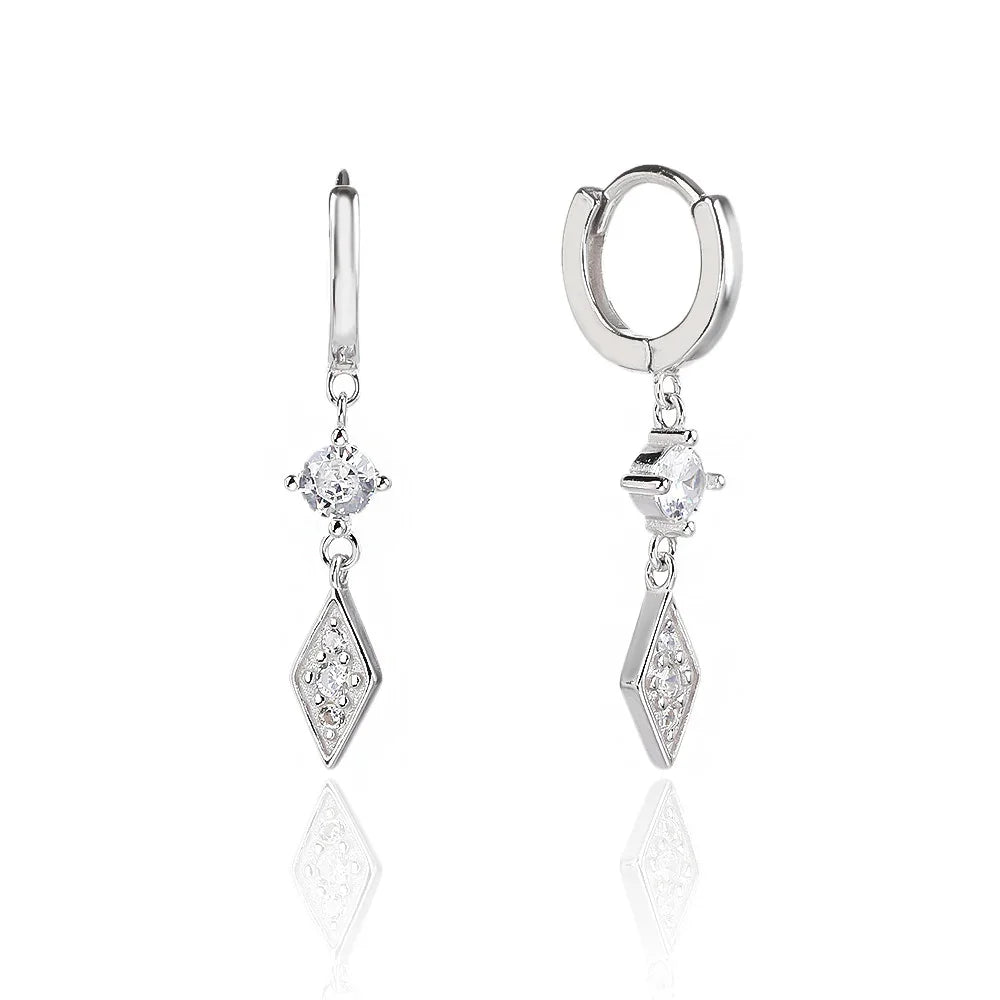 עגילי כסף 925 נופלים – אלגנטיות מתוחכמת - | Kalimira Jewelry | תכשיטי כסף Kalimira | إكسسوارات فضة Kalimira