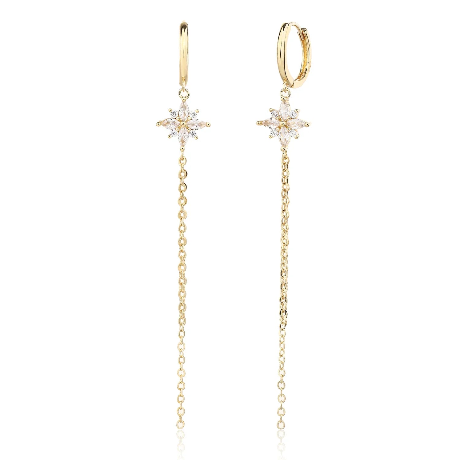 עגילי כסף 925 נופלים – אלגנטיות מתוחכמת - | Kalimira Jewelry | תכשיטי כסף Kalimira | إكسسوارات فضة Kalimira