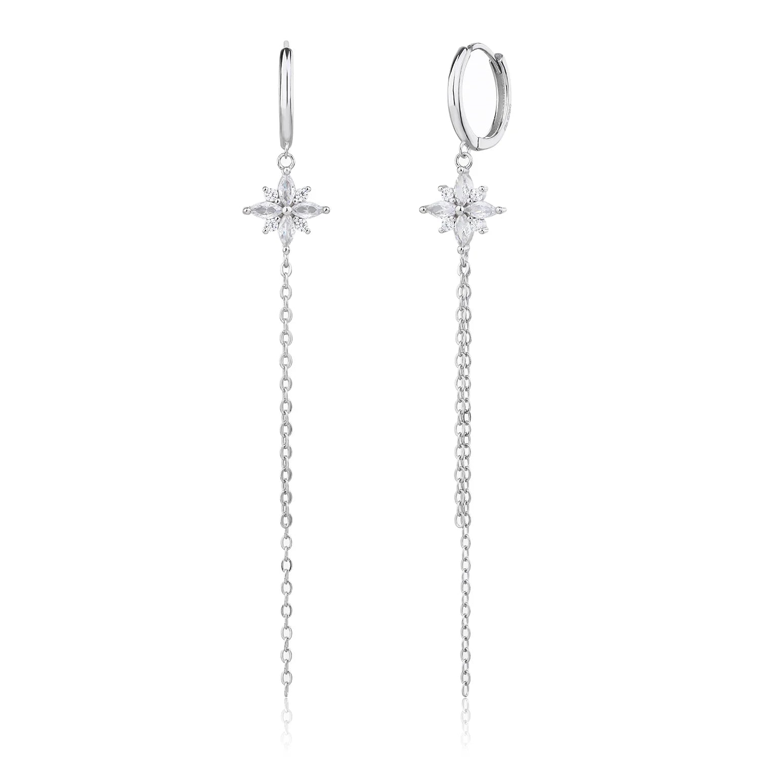 עגילי כסף 925 נופלים – אלגנטיות מתוחכמת - | Kalimira Jewelry | תכשיטי כסף Kalimira | إكسسوارات فضة Kalimira