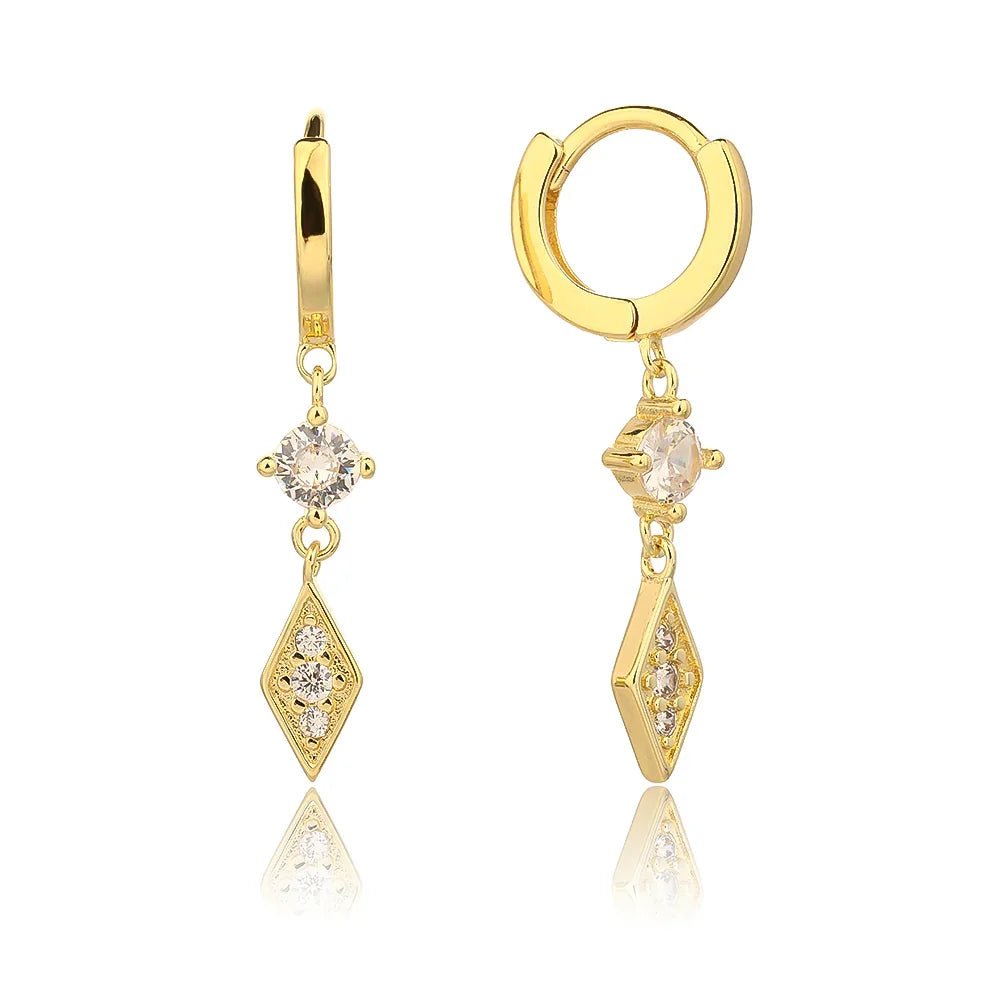 עגילי כסף 925 נופלים – אלגנטיות מתוחכמת - | Kalimira Jewelry | תכשיטי כסף Kalimira | إكسسوارات فضة Kalimira