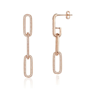 עגילי כסף 925 נופלים – אלגנטיות מתוחכמת - | Kalimira Jewelry | תכשיטי כסף Kalimira | إكسسوارات فضة Kalimira