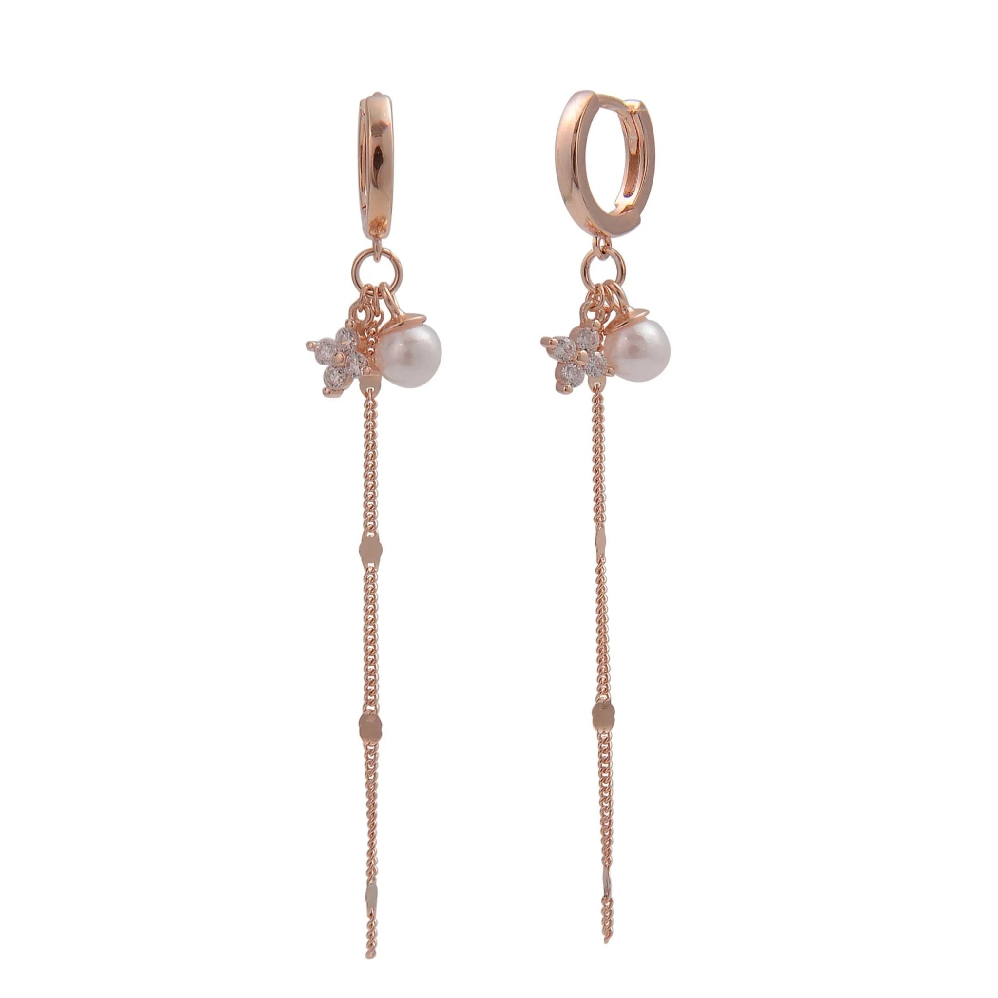 עגילי כסף 925 נופלים – אלגנטיות מתוחכמת - | Kalimira Jewelry | תכשיטי כסף Kalimira | إكسسوارات فضة Kalimira