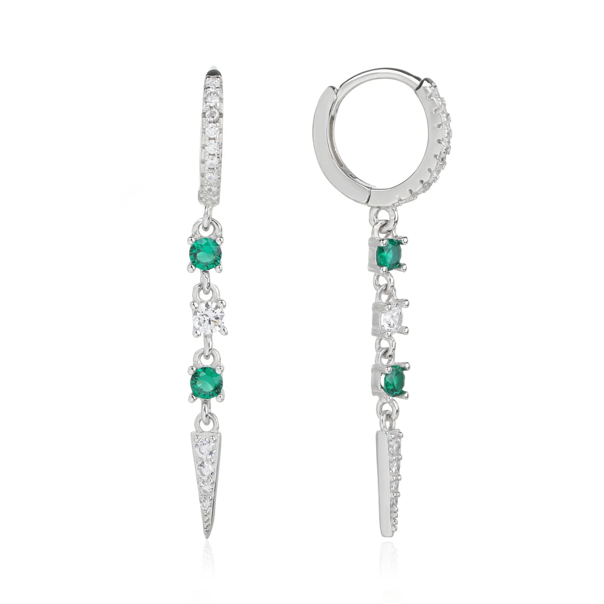 עגילי כסף 925 נופלים – אלגנטיות מתוחכמת - | Kalimira Jewelry | תכשיטי כסף Kalimira | إكسسوارات فضة Kalimira