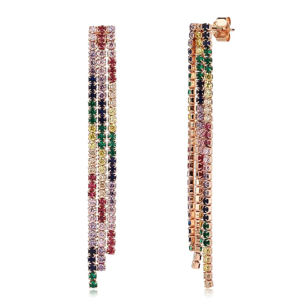 עגילי כסף 925 נופלים – אלגנטיות מתוחכמת - | Kalimira Jewelry | תכשיטי כסף Kalimira | إكسسوارات فضة Kalimira