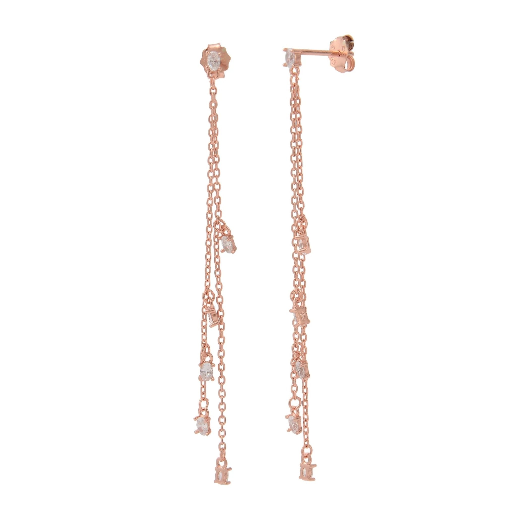 עגילי כסף 925 נופלים – אלגנטיות מתוחכמת - | Kalimira Jewelry | תכשיטי כסף Kalimira | إكسسوارات فضة Kalimira