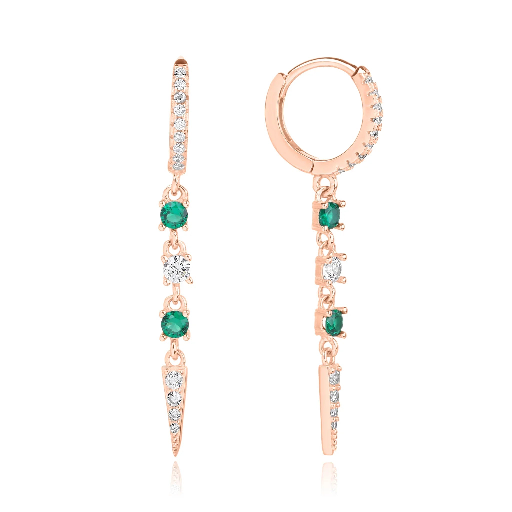 עגילי כסף 925 נופלים – אלגנטיות מתוחכמת - | Kalimira Jewelry | תכשיטי כסף Kalimira | إكسسوارات فضة Kalimira