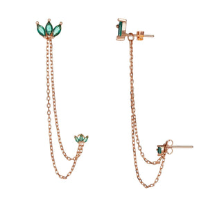 עגילי כסף 925 נופלים – אלגנטיות מתוחכמת - | Kalimira Jewelry | תכשיטי כסף Kalimira | إكسسوارات فضة Kalimira