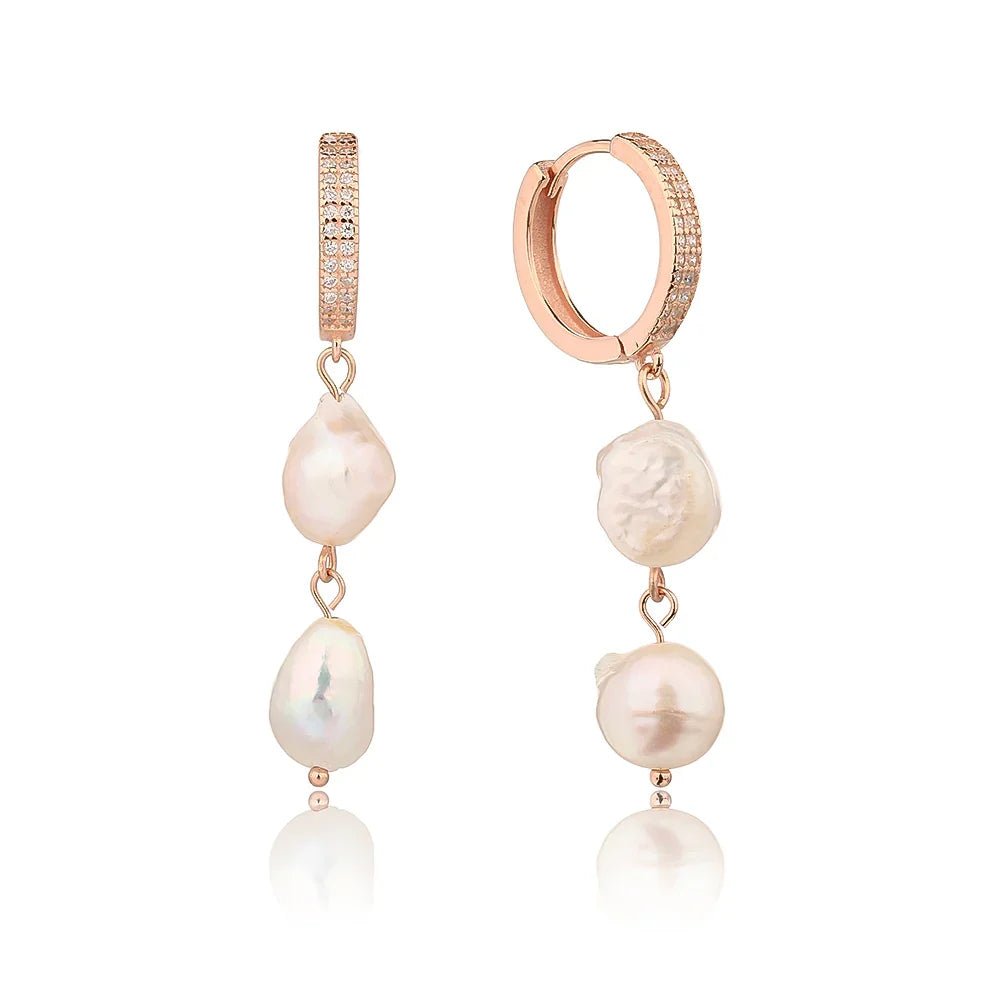 עגילי כסף 925 נופלים – אלגנטיות מתוחכמת - | Kalimira Jewelry | תכשיטי כסף Kalimira | إكسسوارات فضة Kalimira