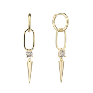 עגילי כסף 925 נופלים – אלגנטיות מתוחכמת - | Kalimira Jewelry | תכשיטי כסף Kalimira | إكسسوارات فضة Kalimira