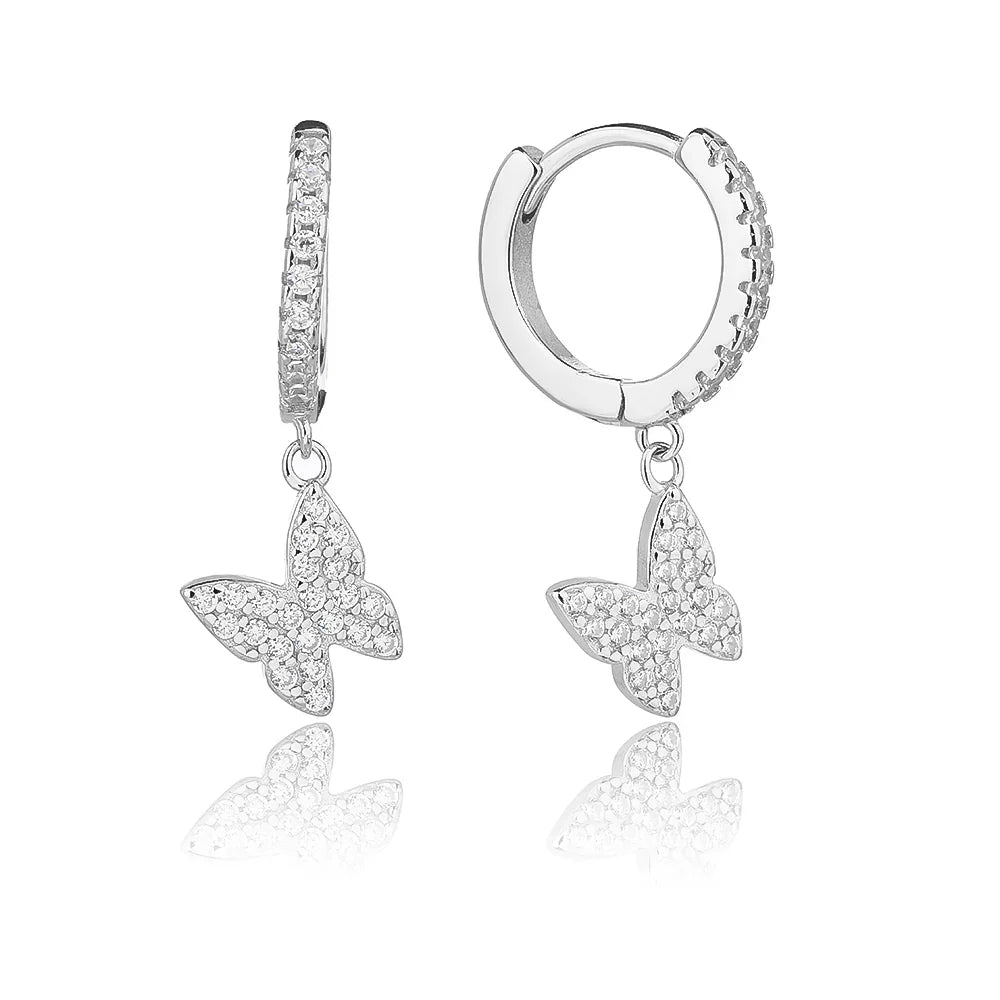 עגילי כסף 925 נופלים – אלגנטיות מתוחכמת - | Kalimira Jewelry | תכשיטי כסף Kalimira | إكسسوارات فضة Kalimira