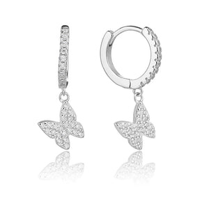 עגילי כסף 925 נופלים – אלגנטיות מתוחכמת - | Kalimira Jewelry | תכשיטי כסף Kalimira | إكسسوارات فضة Kalimira