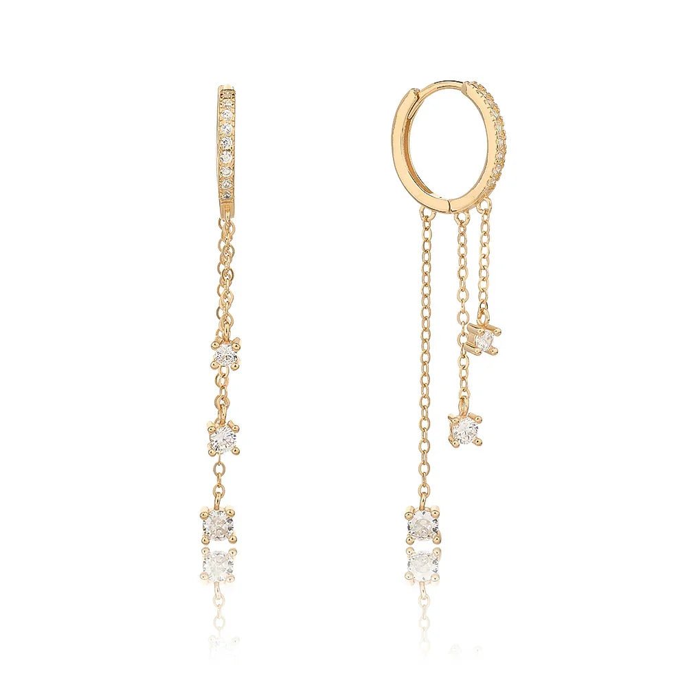 עגילי כסף 925 נופלים – אלגנטיות מתוחכמת - | Kalimira Jewelry | תכשיטי כסף Kalimira | إكسسوارات فضة Kalimira