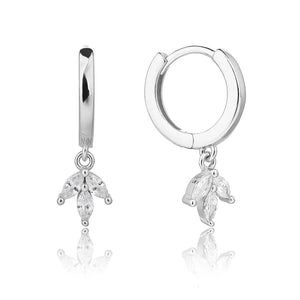 עגילי כסף 925 נופלים – אלגנטיות מתוחכמת - | Kalimira Jewelry | תכשיטי כסף Kalimira | إكسسوارات فضة Kalimira