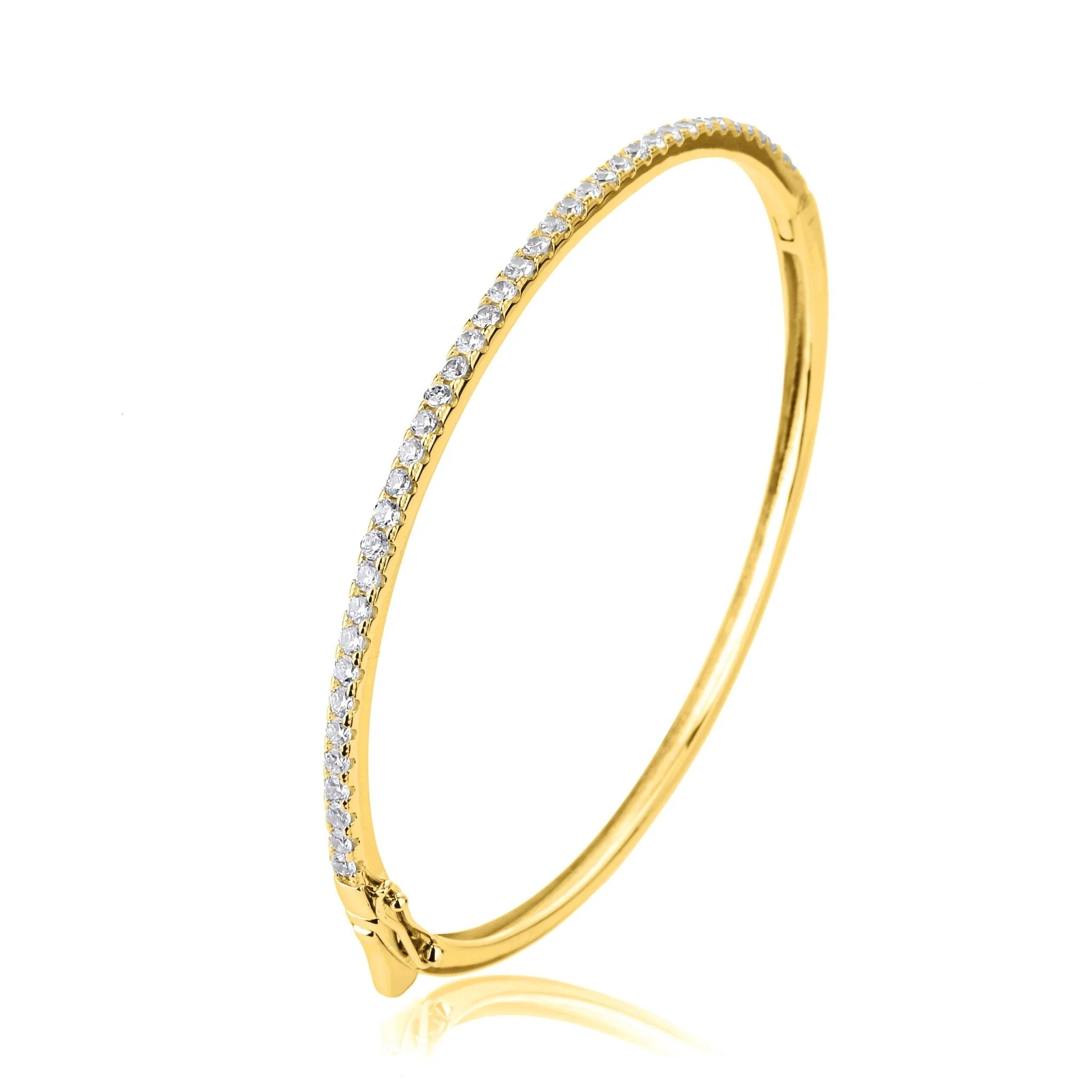 צמיד קשיח כסף 925 – מראה מינימליסטי - | Kalimira Jewelry | תכשיטי כסף Kalimira | إكسسوارات فضة Kalimira