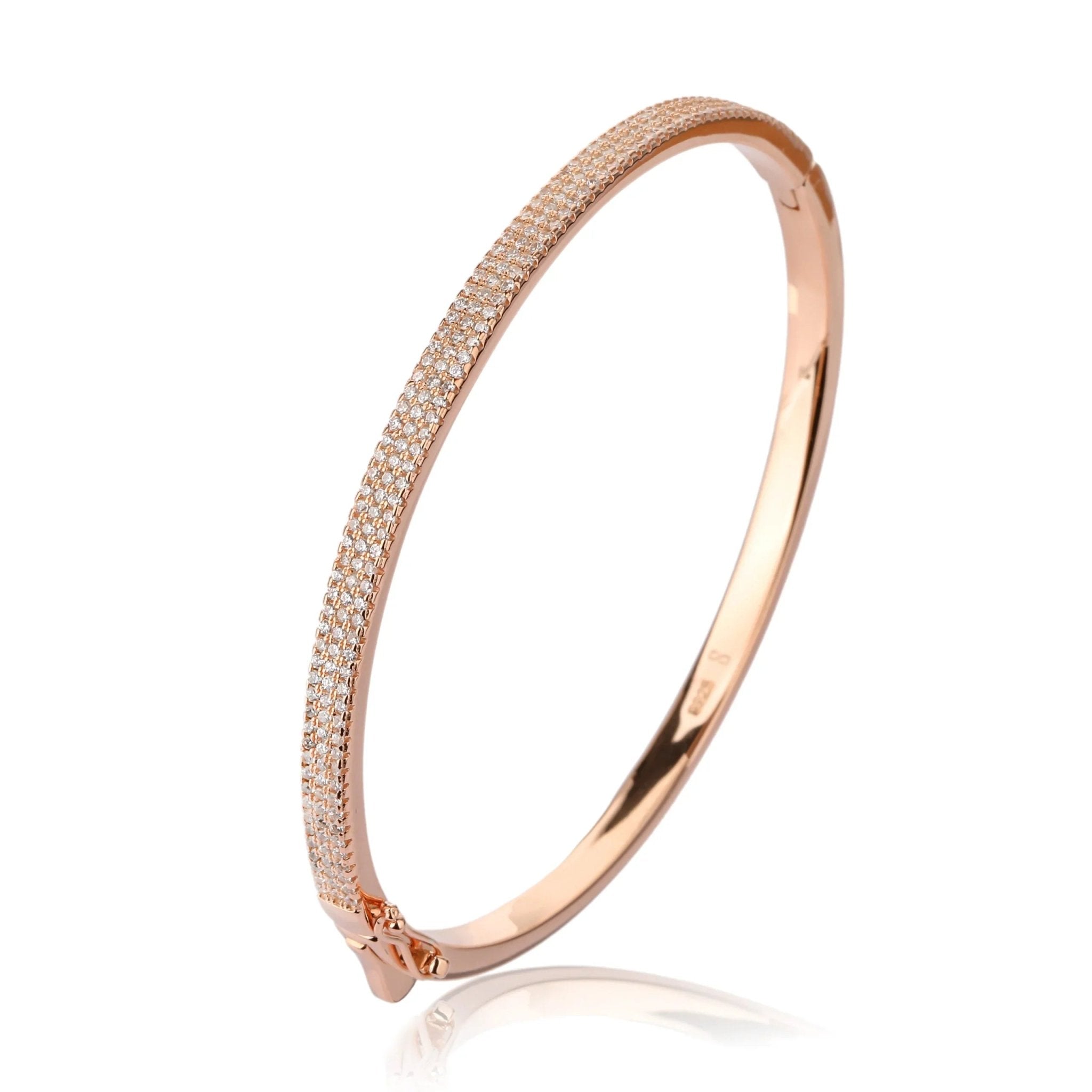 צמיד קשיח כסף 925 – מראה מינימליסטי - | Kalimira Jewelry | תכשיטי כסף Kalimira | إكسسوارات فضة Kalimira