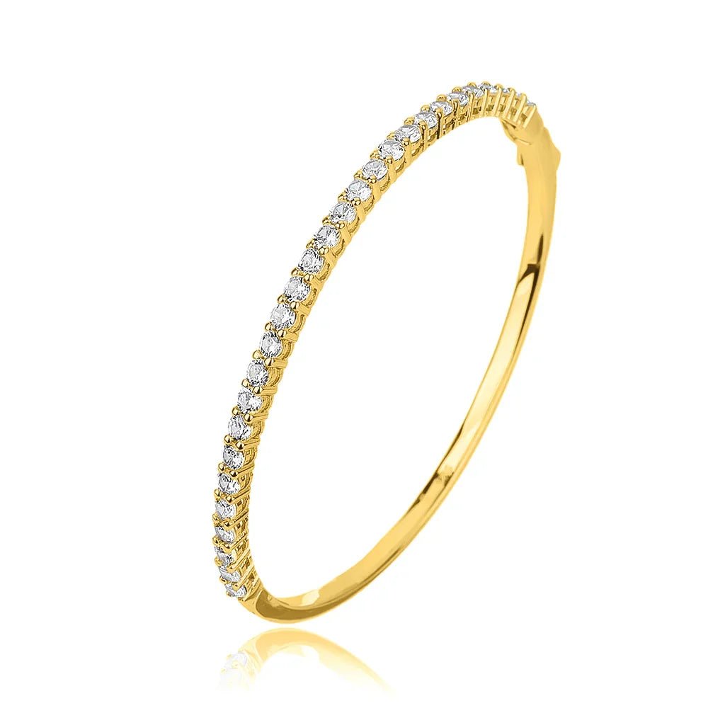 צמיד קשיח כסף 925 – מראה מינימליסטי - | Kalimira Jewelry | תכשיטי כסף Kalimira | إكسسوارات فضة Kalimira