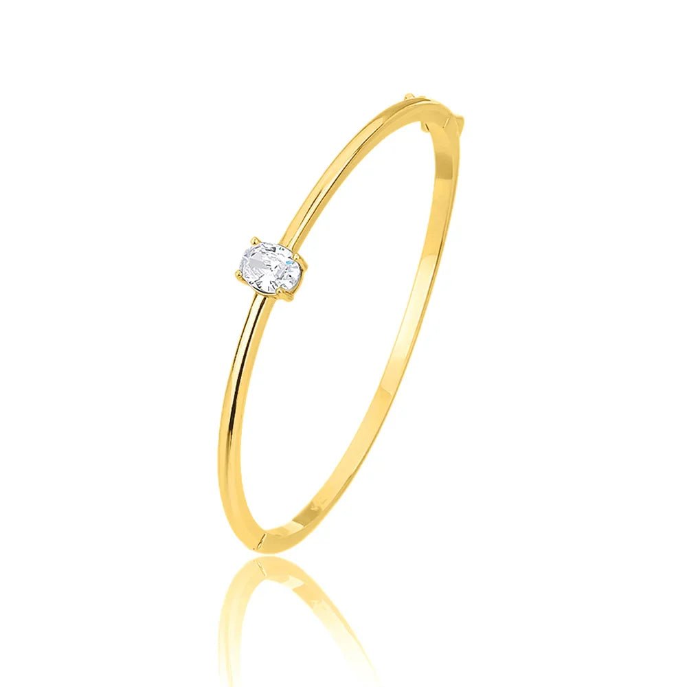 צמיד קשיח כסף 925 – מראה מינימליסטי - | Kalimira Jewelry | תכשיטי כסף Kalimira | إكسسوارات فضة Kalimira