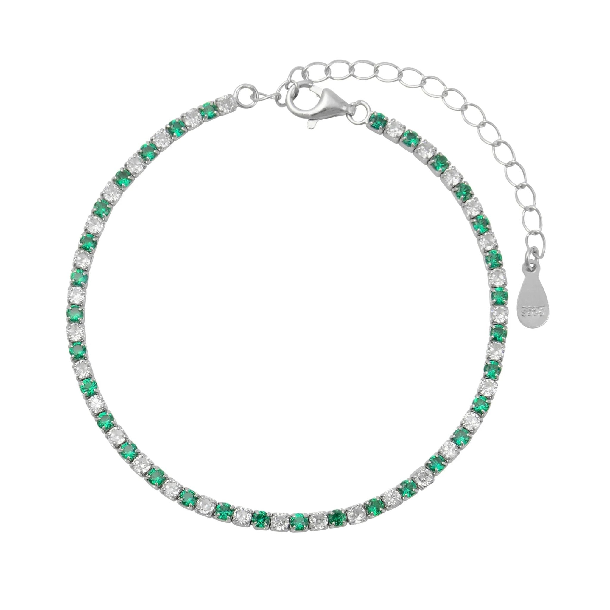 צמיד טניס כסף 925 משובץ זירקון – יוקרה נצחית - | Kalimira Jewelry | תכשיטי כסף Kalimira | إكسسوارات فضة Kalimira