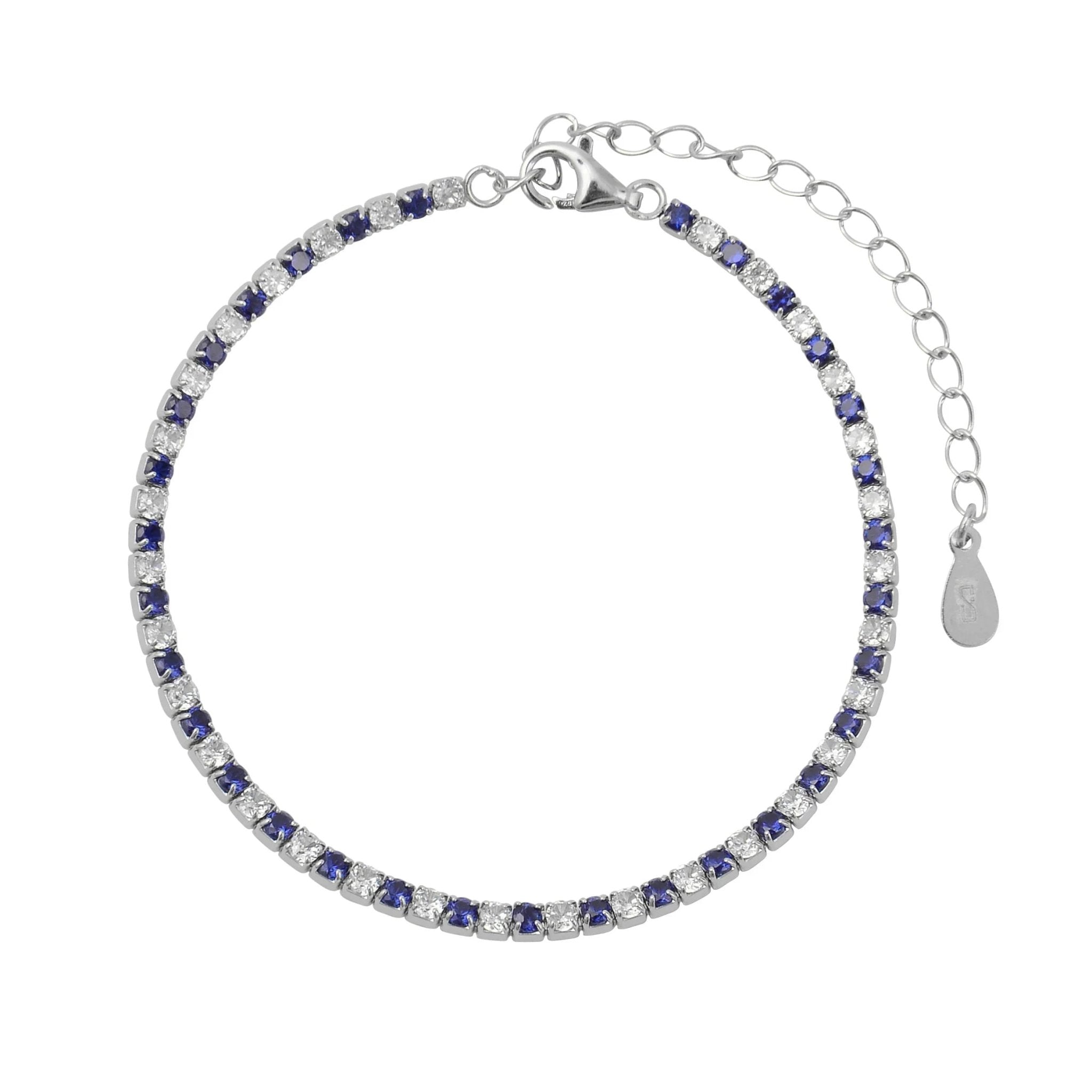 צמיד טניס כסף 925 משובץ זירקון – יוקרה נצחית - | Kalimira Jewelry | תכשיטי כסף Kalimira | إكسسوارات فضة Kalimira