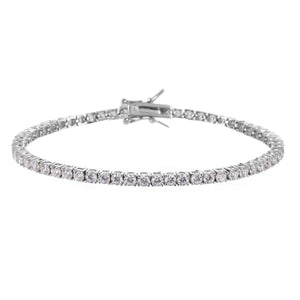 צמיד טניס כסף 925 משובץ זירקון – יוקרה נצחית - | Kalimira Jewelry | תכשיטי כסף Kalimira | إكسسوارات فضة Kalimira