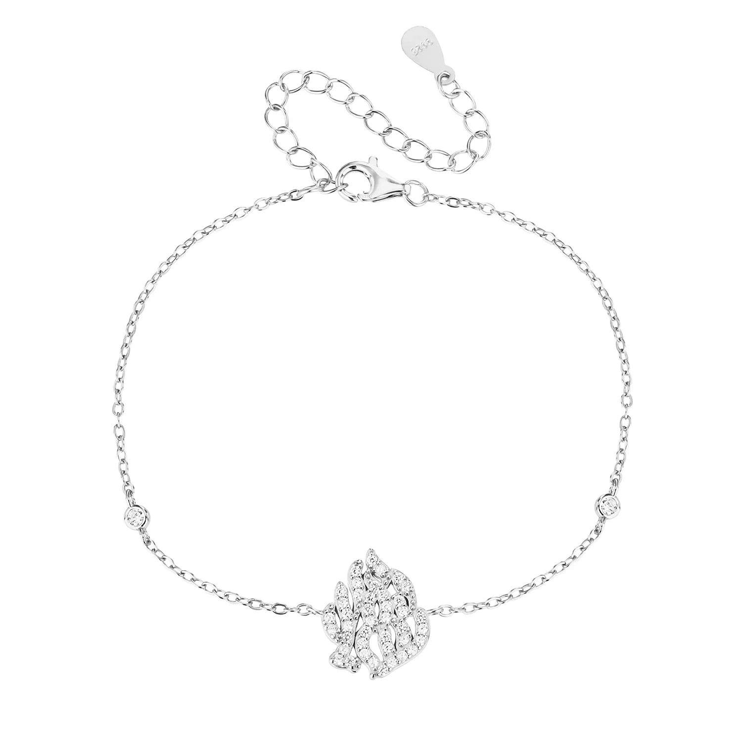 צמיד שרשרת כסף 925 – עיצוב אלגנטי יומיומי - | Kalimira Jewelry | תכשיטי כסף Kalimira | إكسسوارات فضة Kalimira