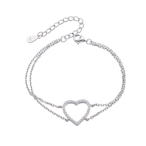 צמיד שרשרת כסף 925 – עיצוב אלגנטי יומיומי - | Kalimira Jewelry | תכשיטי כסף Kalimira | إكسسوارات فضة Kalimira