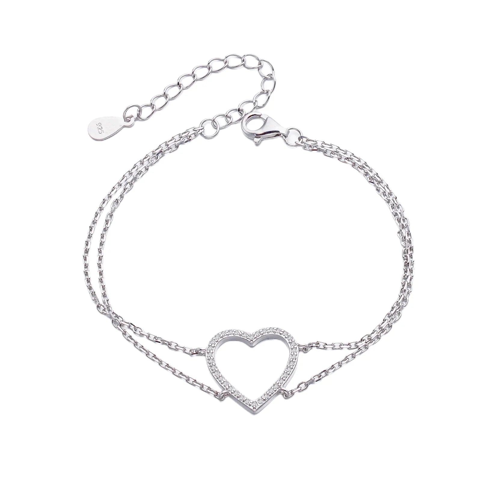 צמיד שרשרת כסף 925 – עיצוב אלגנטי יומיומי - | Kalimira Jewelry | תכשיטי כסף Kalimira | إكسسوارات فضة Kalimira