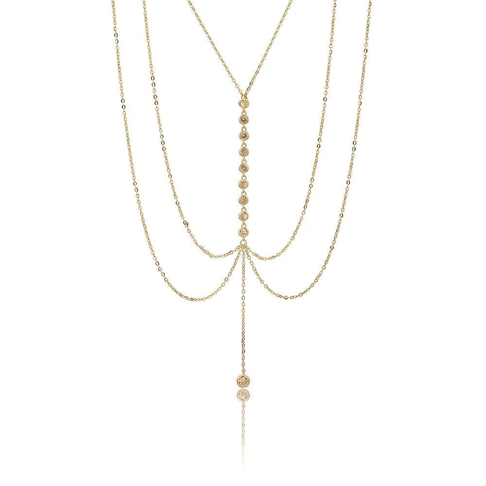 שרשרת בטן כסף 925 – סטייל קיצי ייחודי - | Kalimira Jewelry | תכשיטי כסף Kalimira | إكسسوارات فضة Kalimira