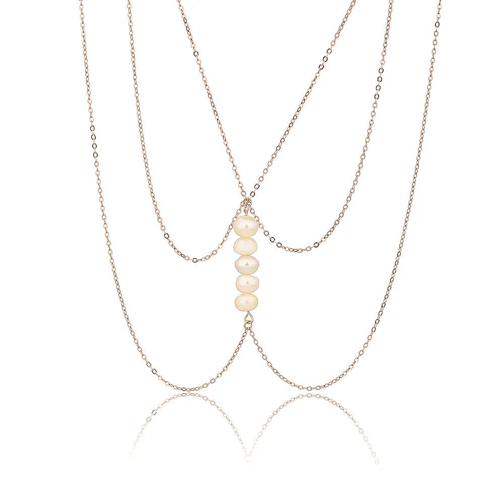 שרשרת בטן כסף 925 – סטייל קיצי ייחודי - | Kalimira Jewelry | תכשיטי כסף Kalimira | إكسسوارات فضة Kalimira