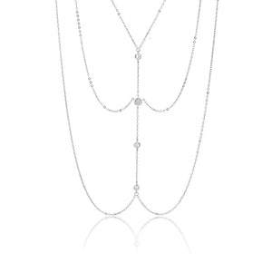 שרשרת בטן כסף 925 – סטייל קיצי ייחודי - | Kalimira Jewelry | תכשיטי כסף Kalimira | إكسسوارات فضة Kalimira