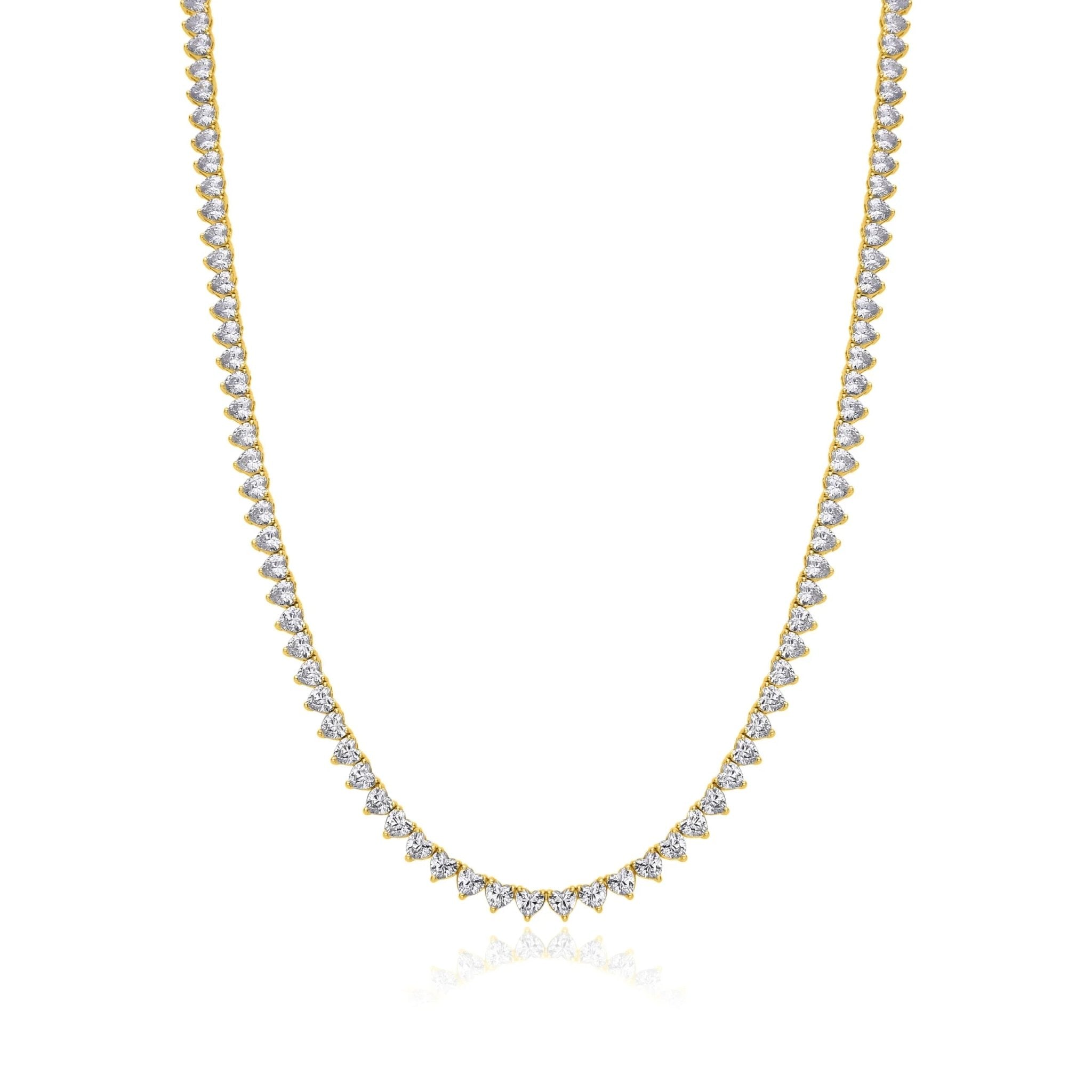 שרשרת קולר טניס כסף 925 – זוהר נשי - | Kalimira Jewelry | תכשיטי כסף Kalimira | إكسسوارات فضة Kalimira