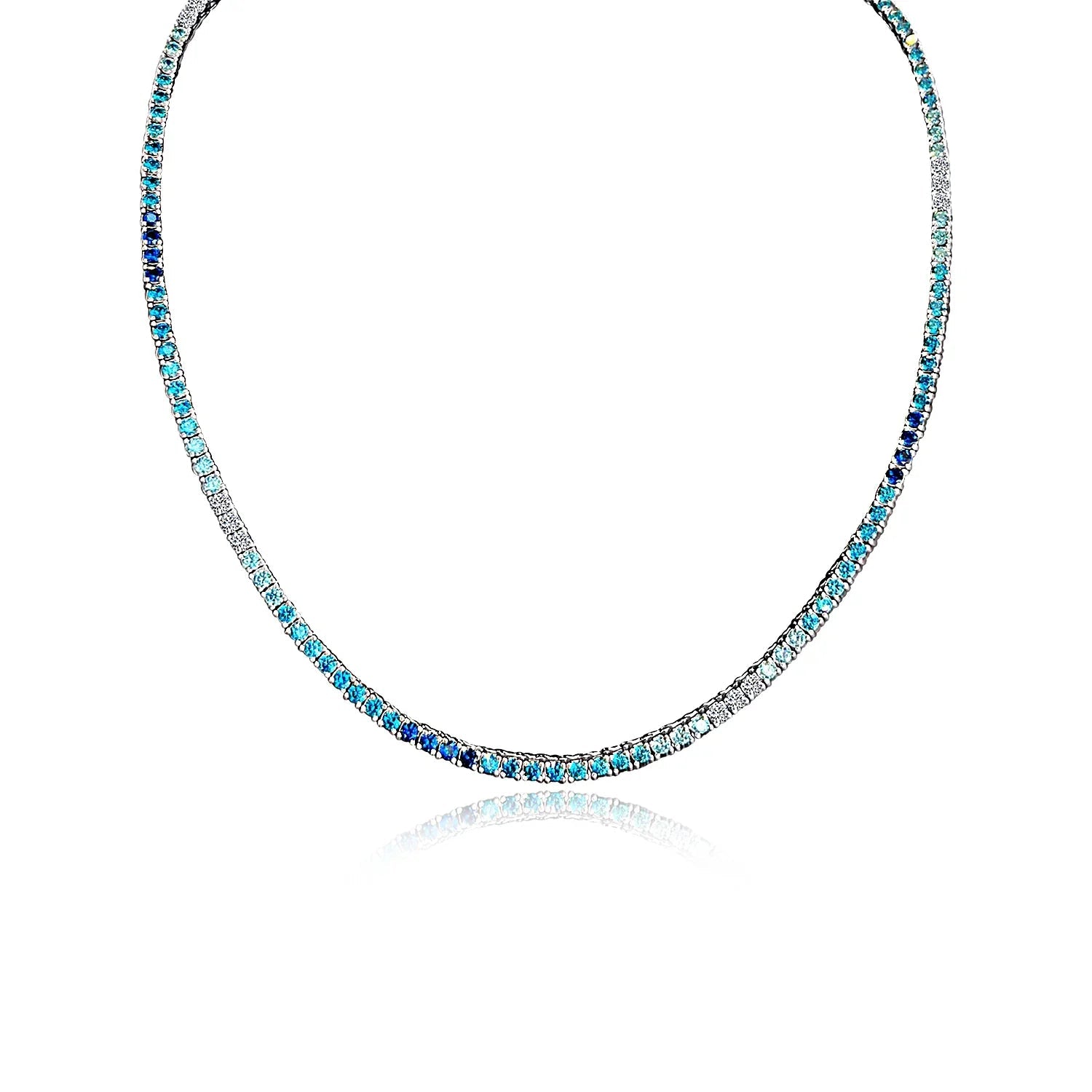 שרשרת קולר טניס כסף 925 – זוהר נשי - | Kalimira Jewelry | תכשיטי כסף Kalimira | إكسسوارات فضة Kalimira